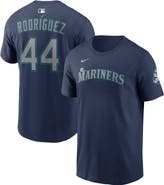 Nike Men's Nike Julio Rodríguez Navy Seattle Mariners Name & Number T-Shirt