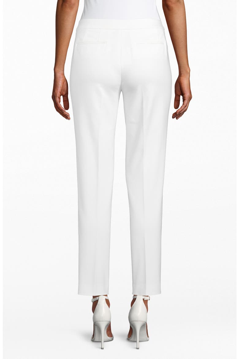 Slim Straight Leg Pants, Alternate, color, WHITE