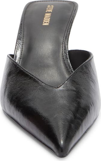 Mod Pointed Toe Mule Pump