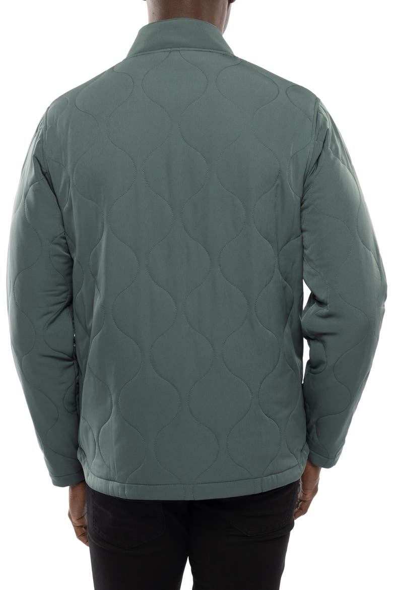Come What May Quilted Jacket, Alternate, color, BALSAM GREEN