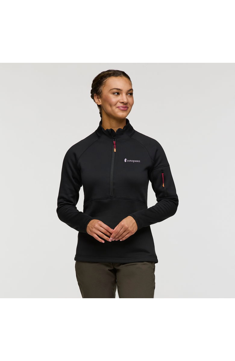 Cotopaxi Tempa Fleece Half-Zip Pullover - Women's, Main, color, Cotopaxi Black