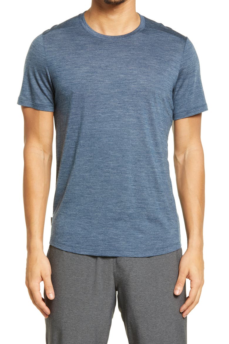 Cool-Lite™ Sphere Active T-Shirt, Main, color, SERENE BLUE HEATHER