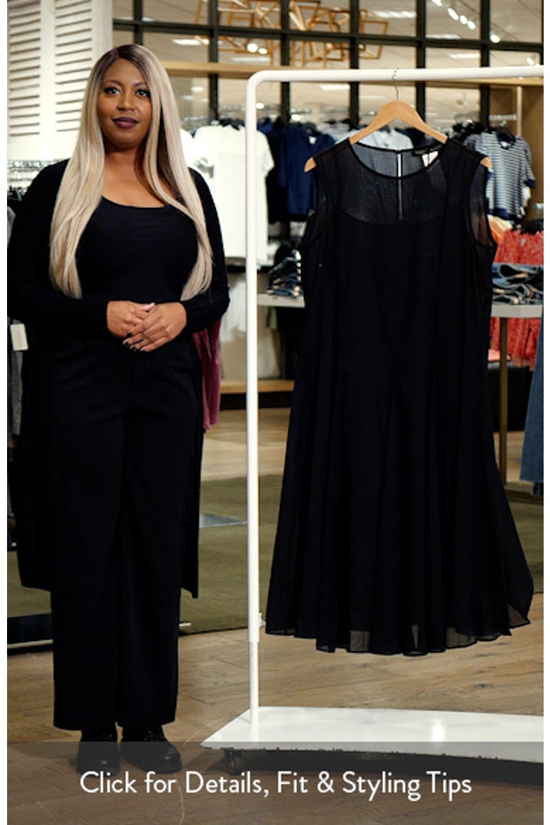Corvino Cotton Sleeveless Midi Dress video
