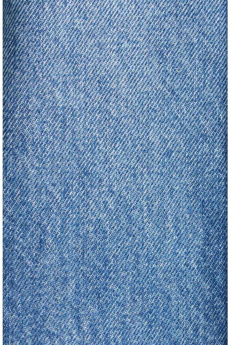 The Serge Double Breasted Denim Shirt, Alternate, color, DANUBE