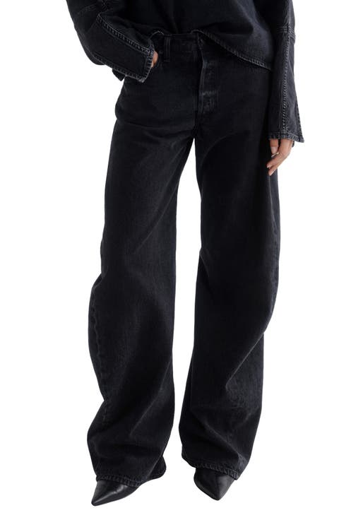 Spiral Wide Leg Jeans