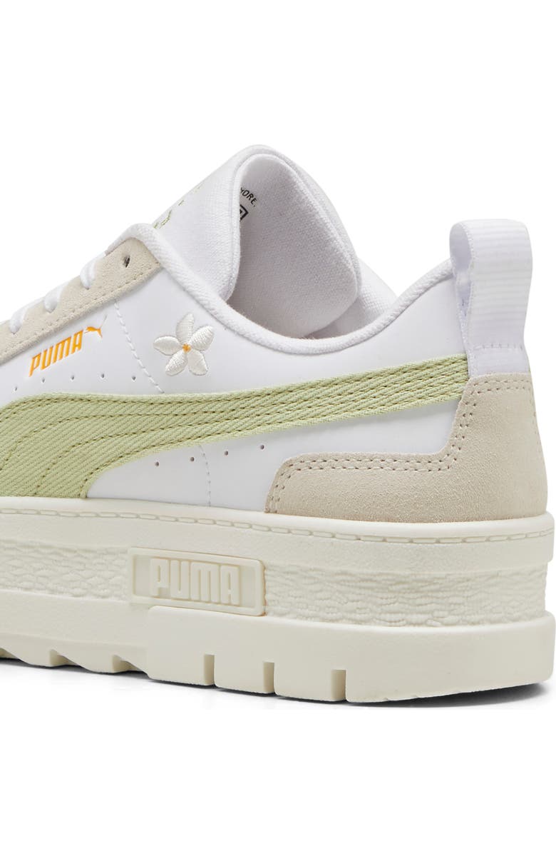 PUMA Mayze Floral Embroidery Platform Sneaker, Alternate, color,
