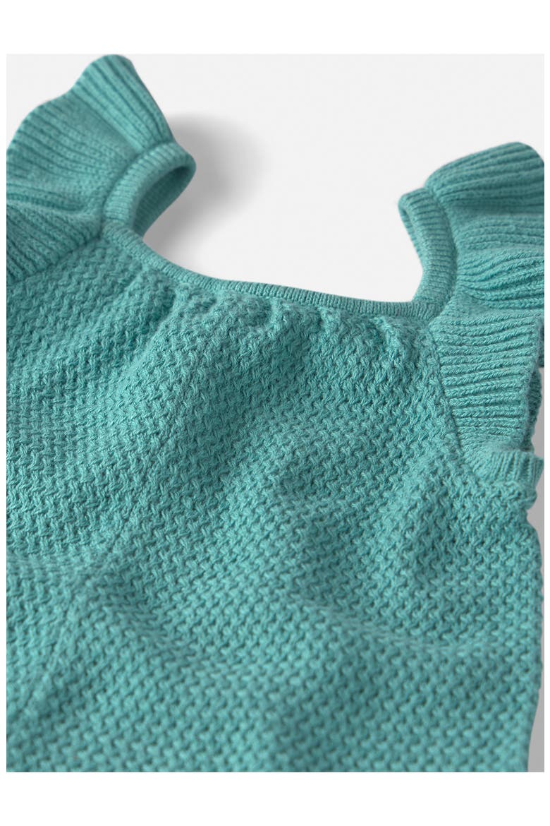 Organic Cotton Romper, Alternate, color, BLUE