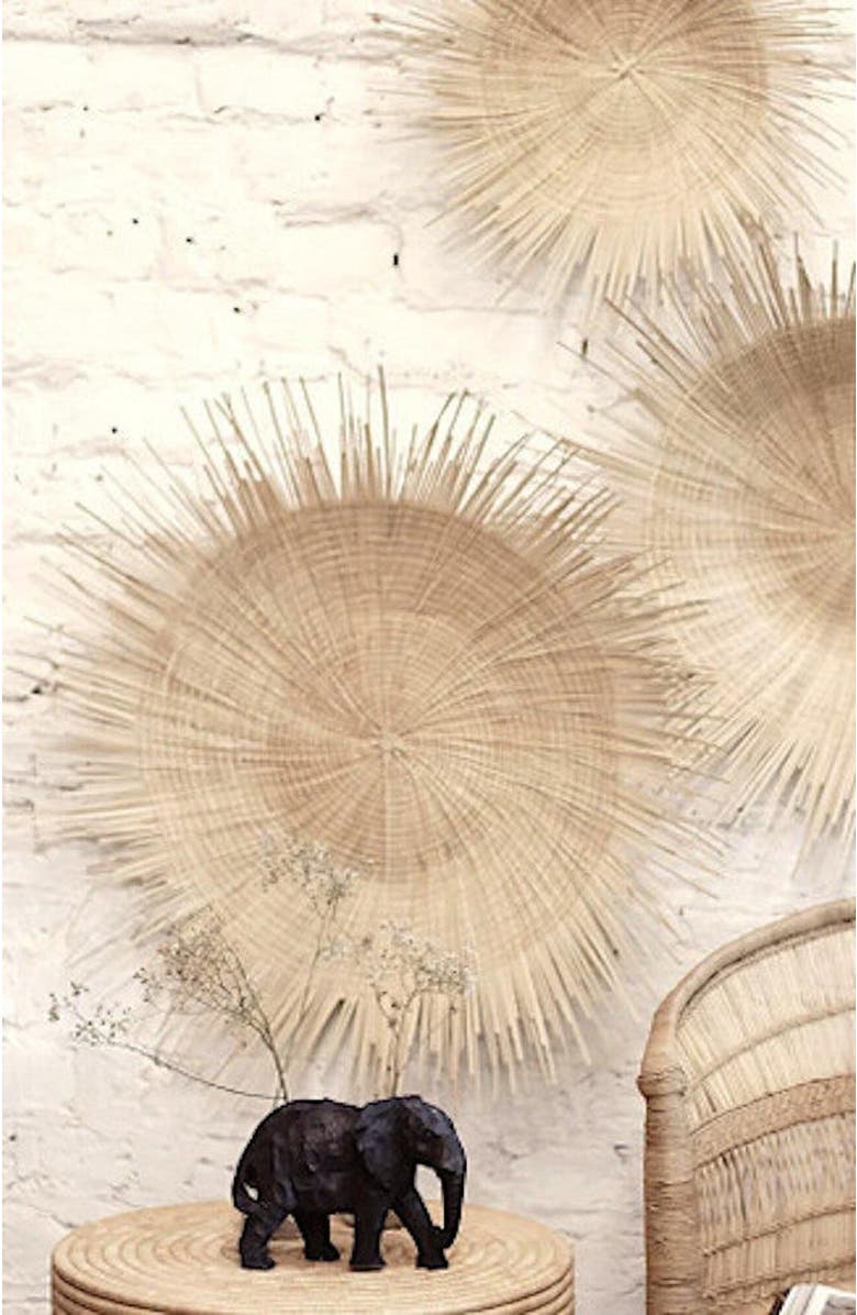 Mbare Sun Plate Wall Decor, Alternate, color, Natural