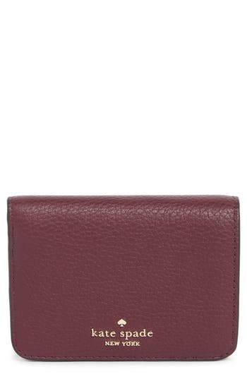 Kate Spade New York Lena Small Bifold Wallet In Brown