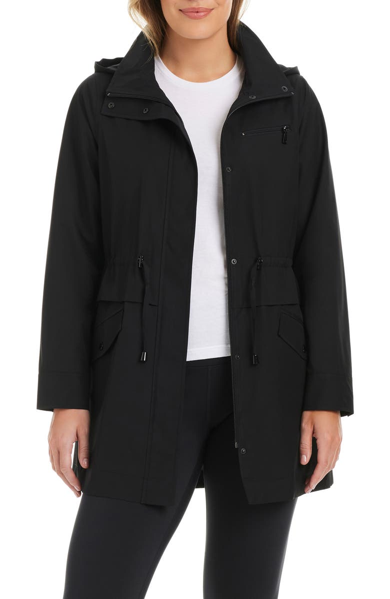Vince Camuto Water Resistant Hooded Jacket, Alternate, color, 