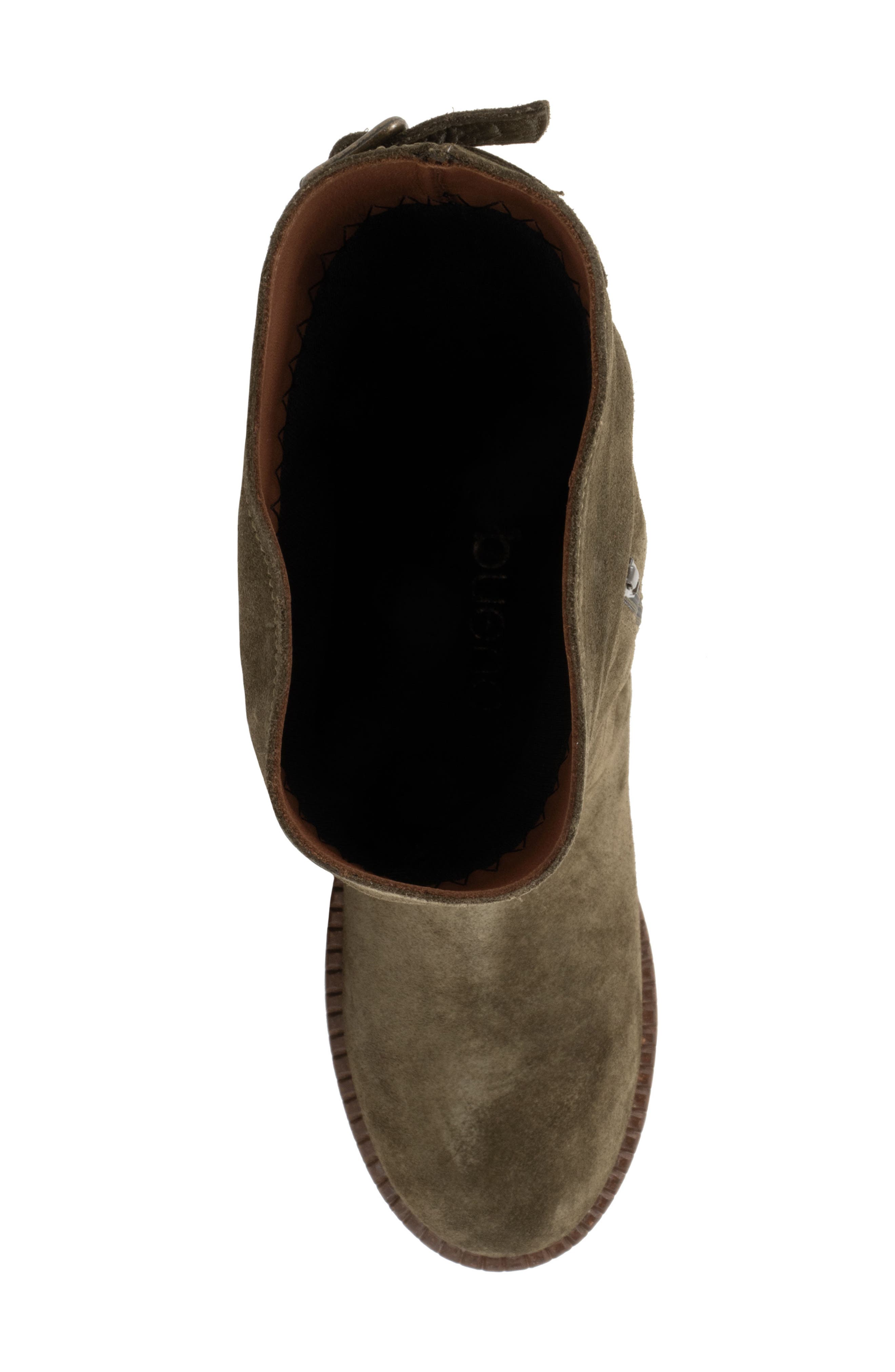 Bueno Ozzie Boot, Alternate, color, Dark Khaki Suede