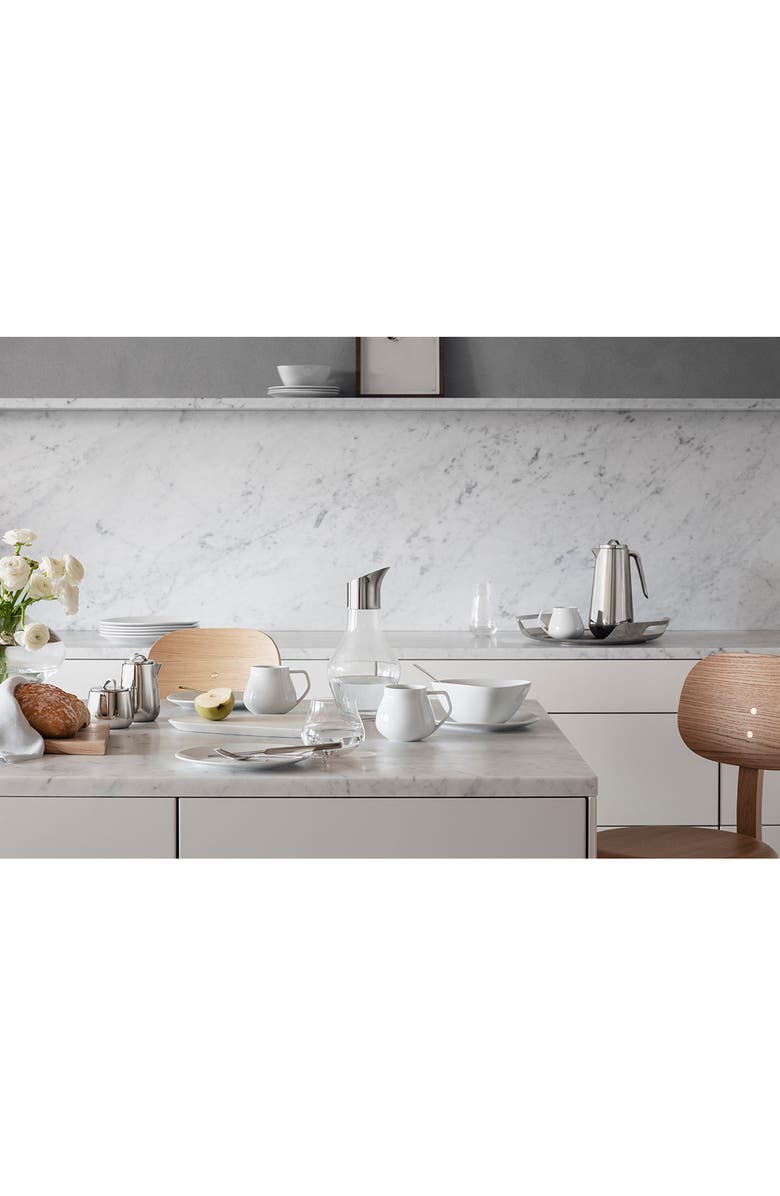 Georg Jensen Sky Set of 2 Porcelain Serving Bowls, Alternate, color, White