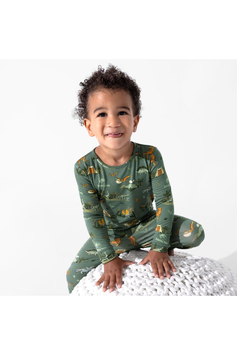 Kids' Jurassic Park Safari Set of 2 Piece Pajamas, Alternate, color, Jurassic Park: Safari
