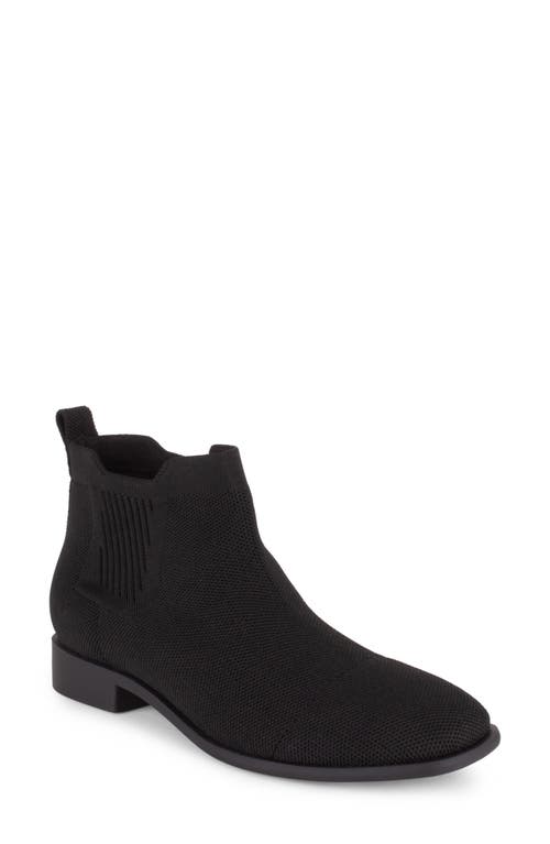 Tahari Roundabout Knit Bootie In Black
