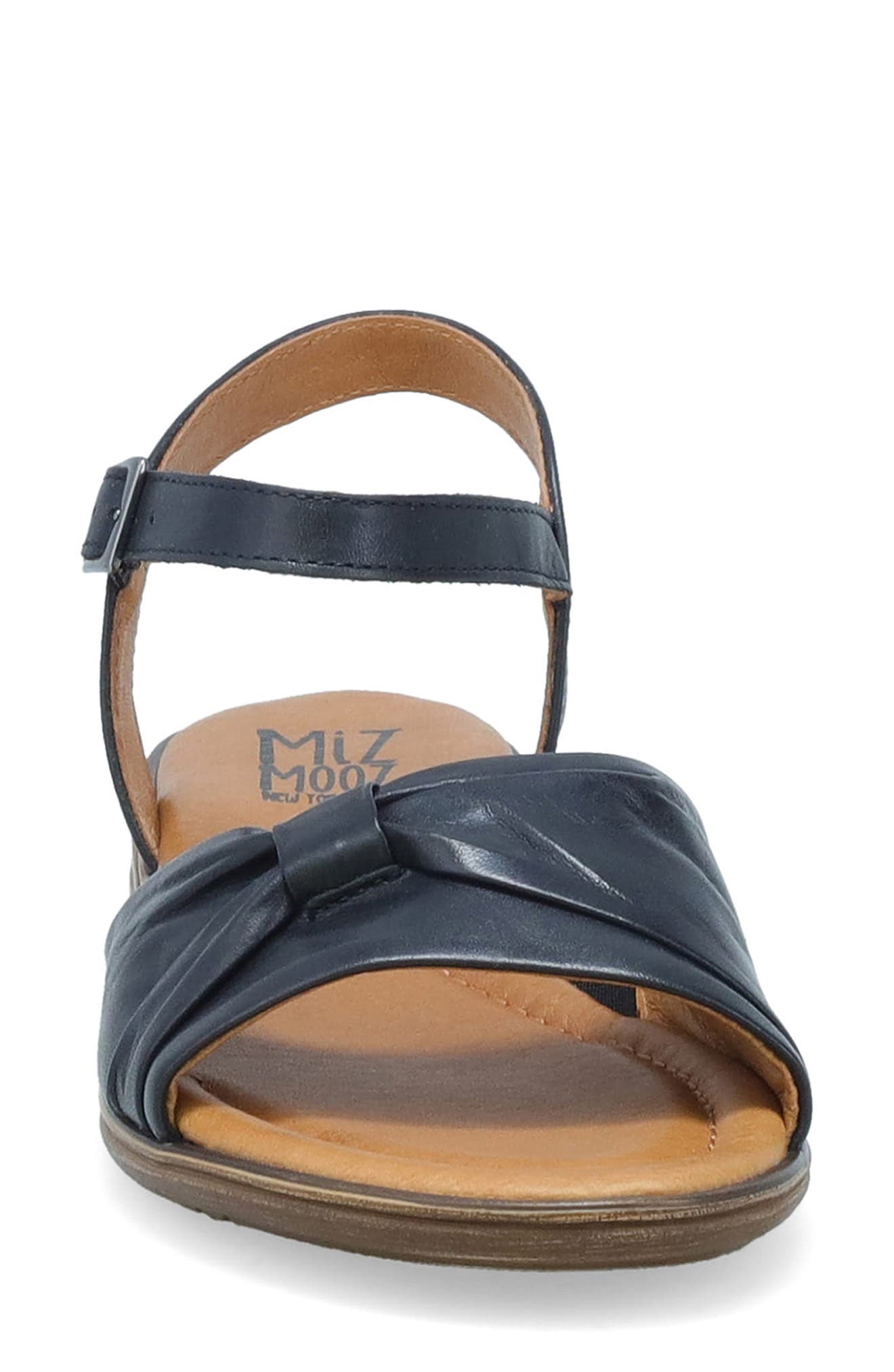 Miz Mooz Dorra Ankle Strap Sandal, Alternate, color, Black