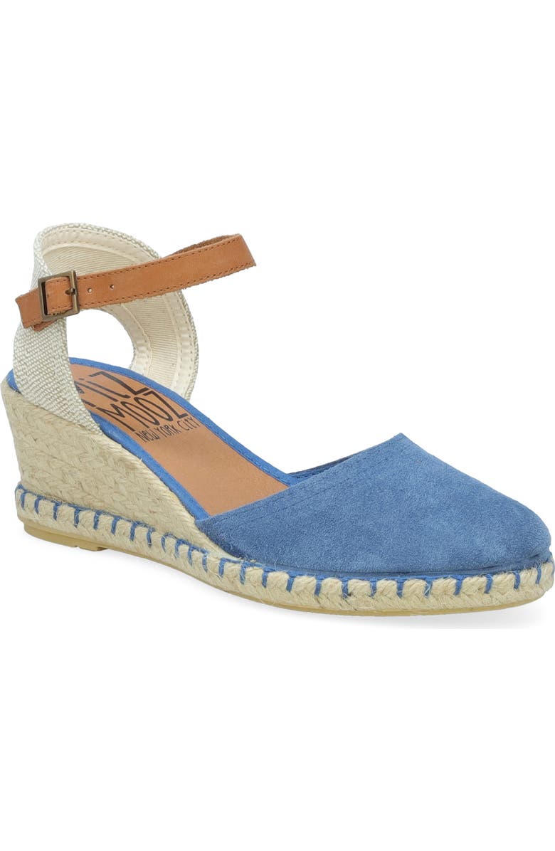 Miz Mooz Malena Espadrille Wedge, Main, color, Ocean