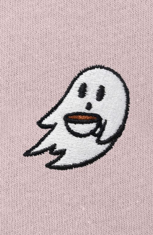 Dalix Spook-a-latte Relaxed Sweatshirt In Blush