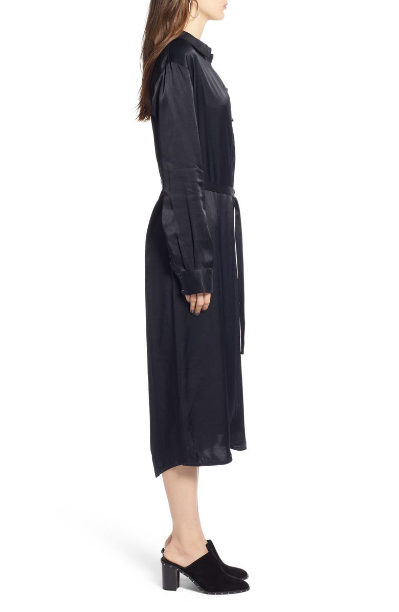 Treasure & Bond Midi Shirtdress, Alternate, color,