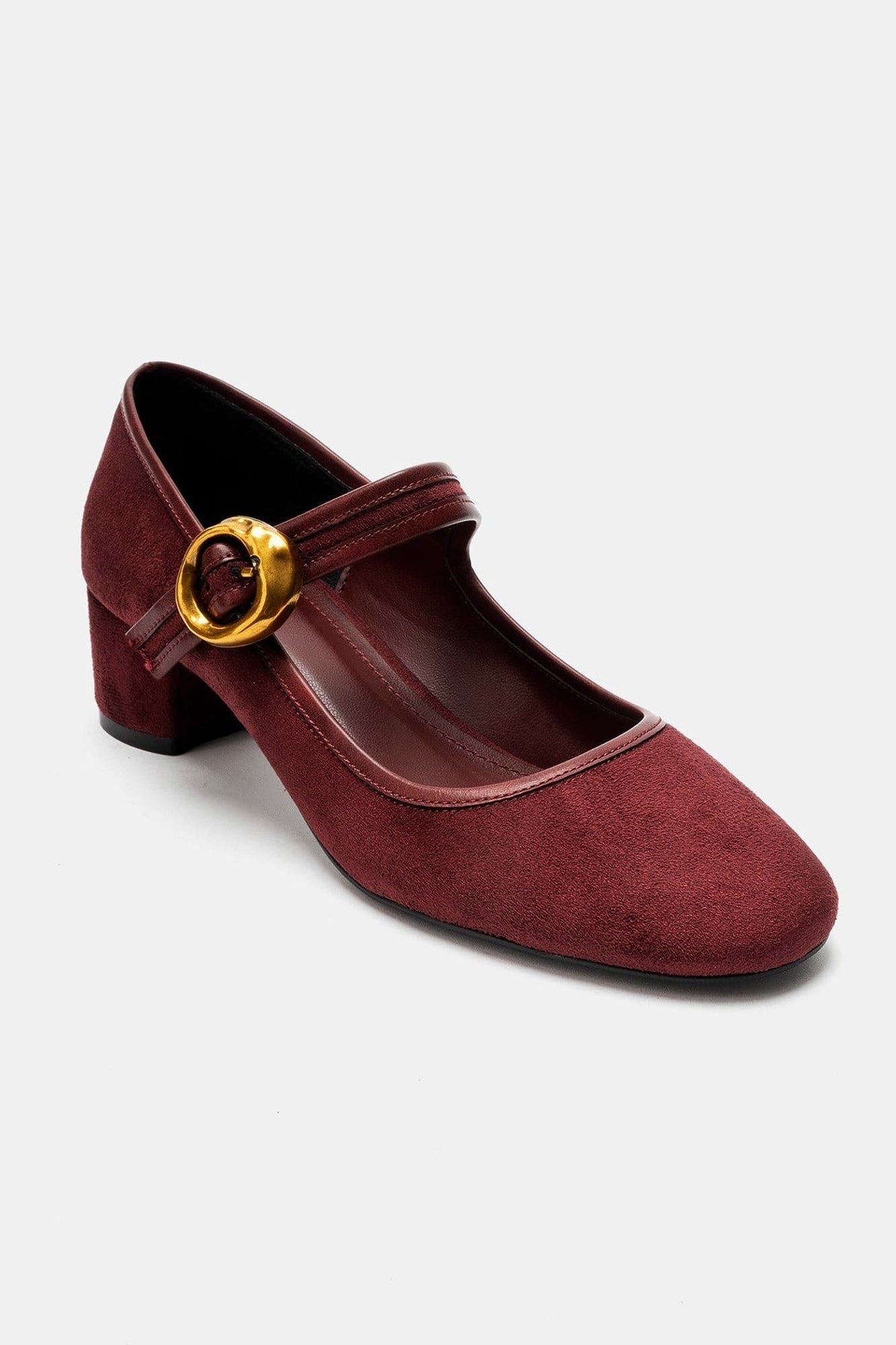 Burgundy Suede