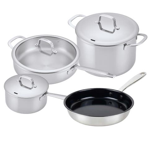 Maestro 7-Piece Hybrid Stainless Steel Cookware Set
