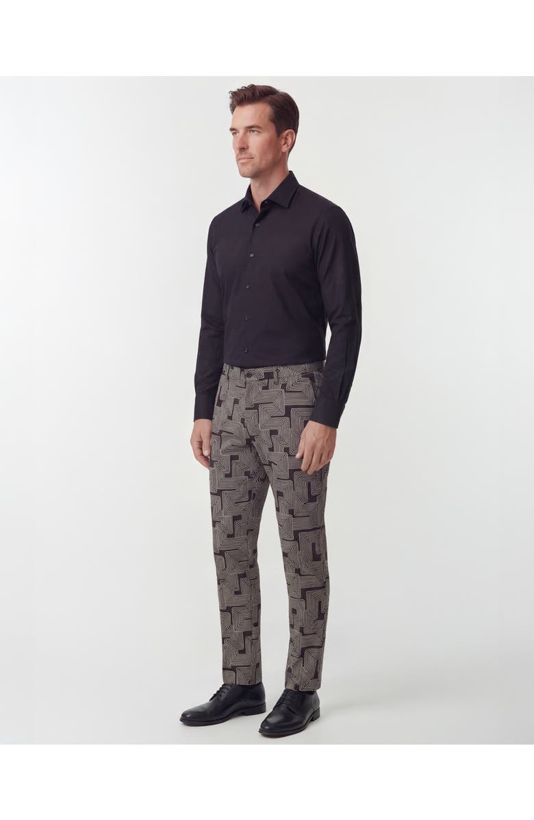 Lords of Harlech Inter Twine Mens Tailored Pant, Alternate, color, Inter Twine Black