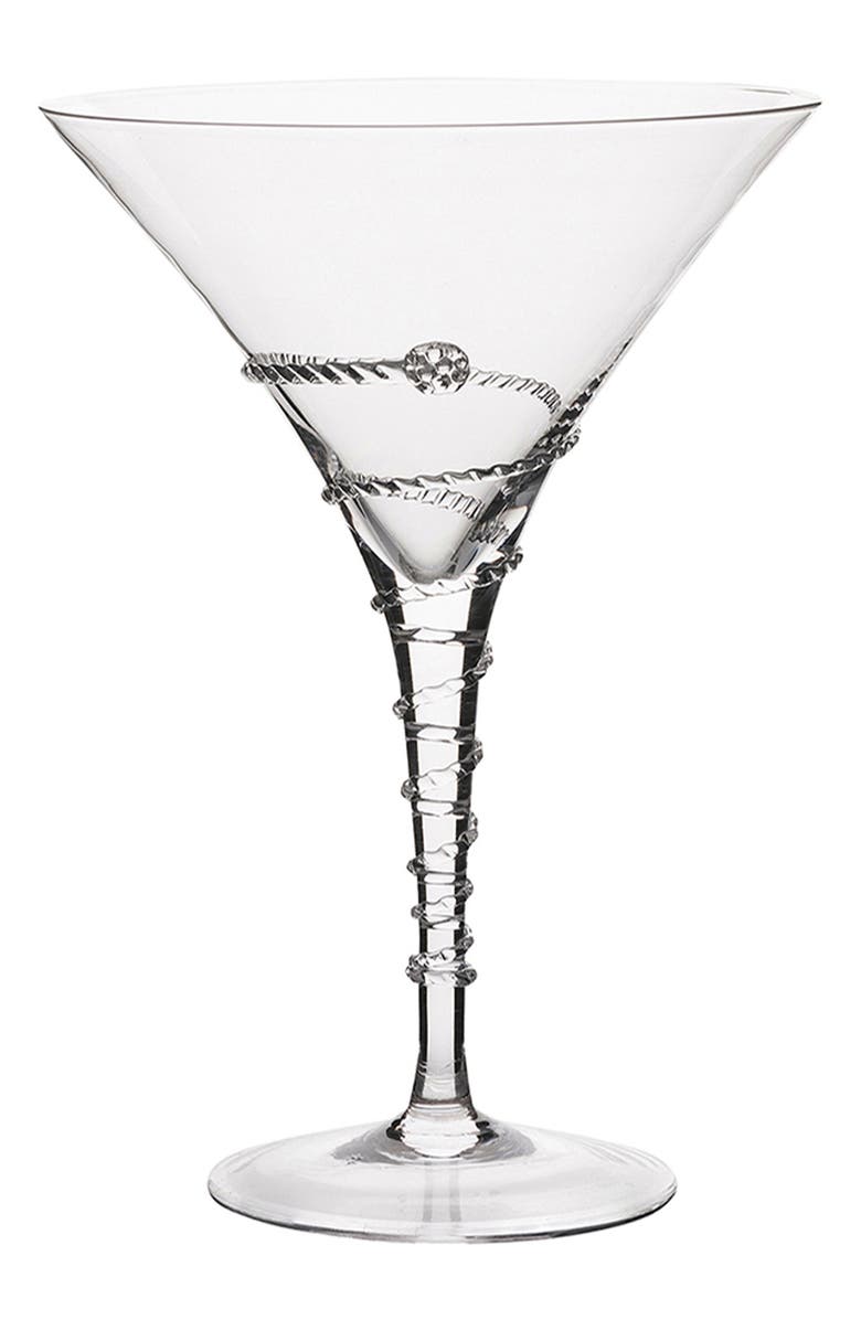 Juliska Amalia Martini Glass, Main, color, Clear