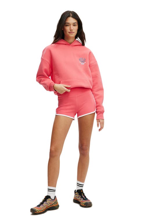 COTTON ON BODY ACTIVE PLUSH PREMIUM GRAPHIC HOODIE