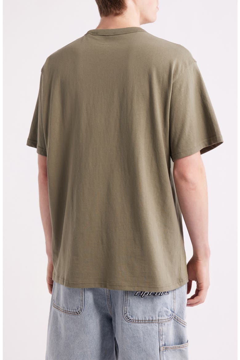 Premium Surf Wettie T-Shirt, Alternate, color, SURPLUS GREEN
