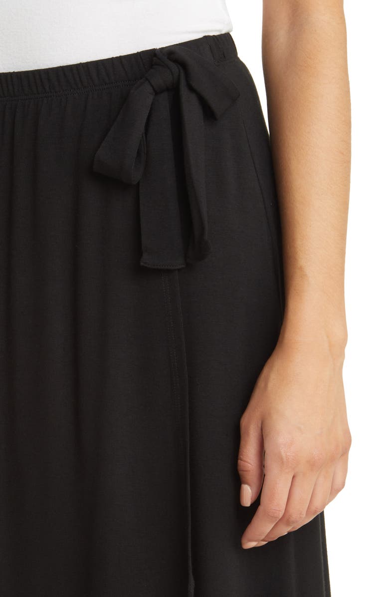 Loveappella Faux Wrap Skirt, Alternate, color, 