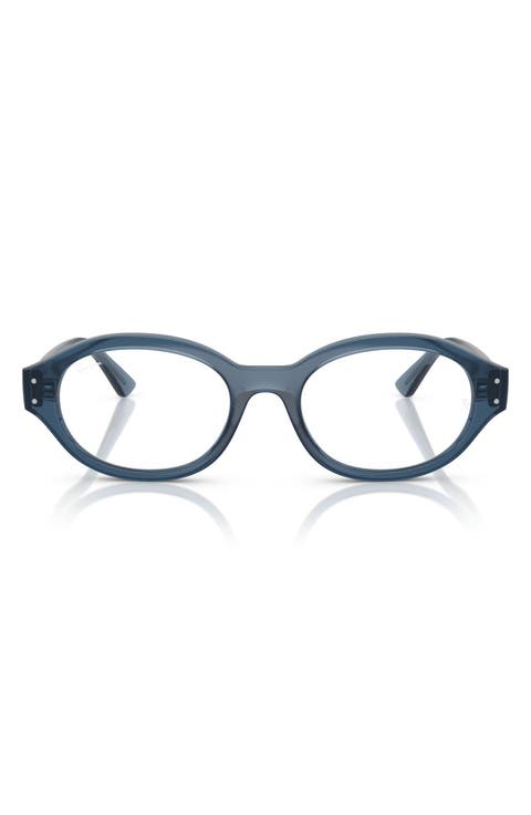 52mm Oval Optical Glasses