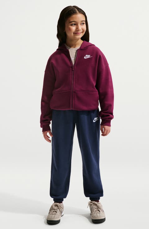 Kids' Sportswear Loose Fit Fleece Pants (Little Kid & Big Kid)