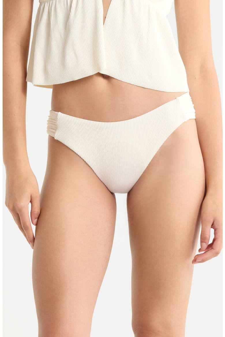 Side Tab Hipster Bikini Bottoms, Main, color, CREAM