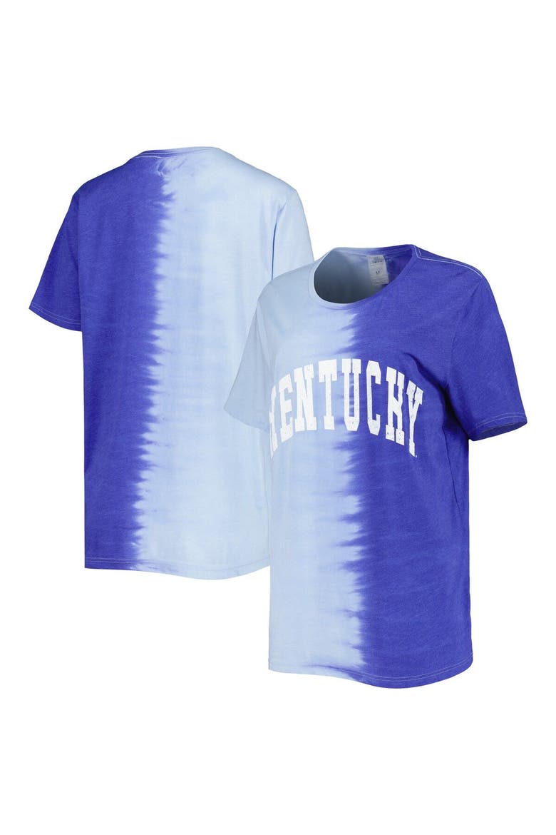 Women's Gameday Couture Royal Kentucky Wildcats Find Your Groove Split-Dye T-Shirt, Main, color, Royal