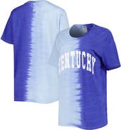 GAMEDAY COUTURE Women's Gameday Couture Royal Kentucky Wildcats Find Your Groove Split-Dye T-Shirt