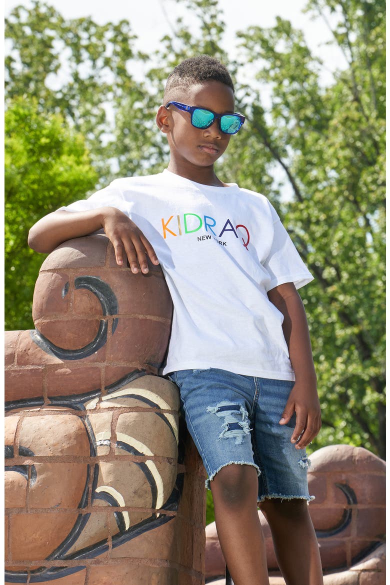 Kids' Ocean Wave 48mm Sunglasses, Alternate, color, COMIC