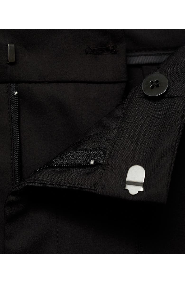 MANGO Straight Leg Ankle Pants, Alternate, color,