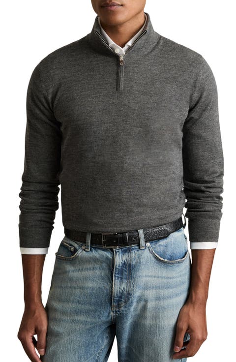 Blackhall Wool Quarter Zip Pullover