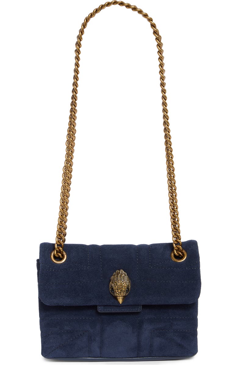 Kurt Geiger London Mini Kensington Convertible Leather Crossbody Bag, Main, color,