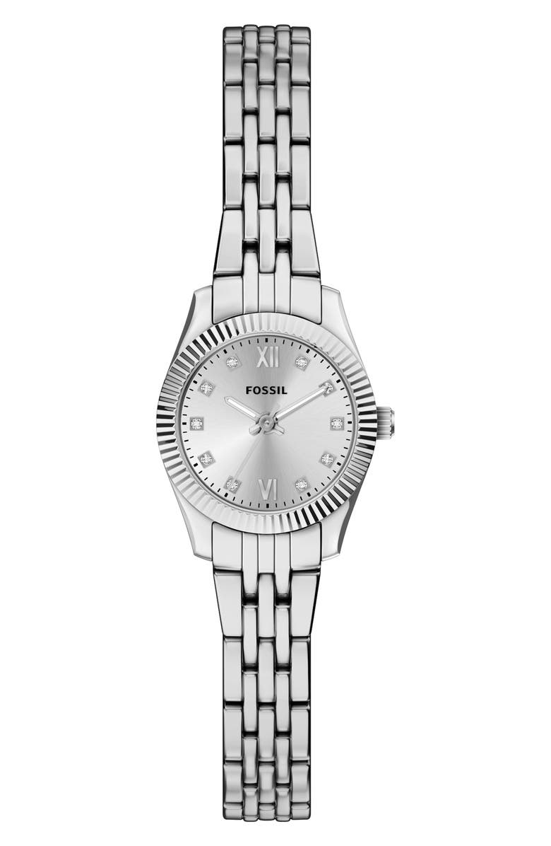 Fossil Scarlette Mini Bracelet Watch, 20mm, Main, color, 