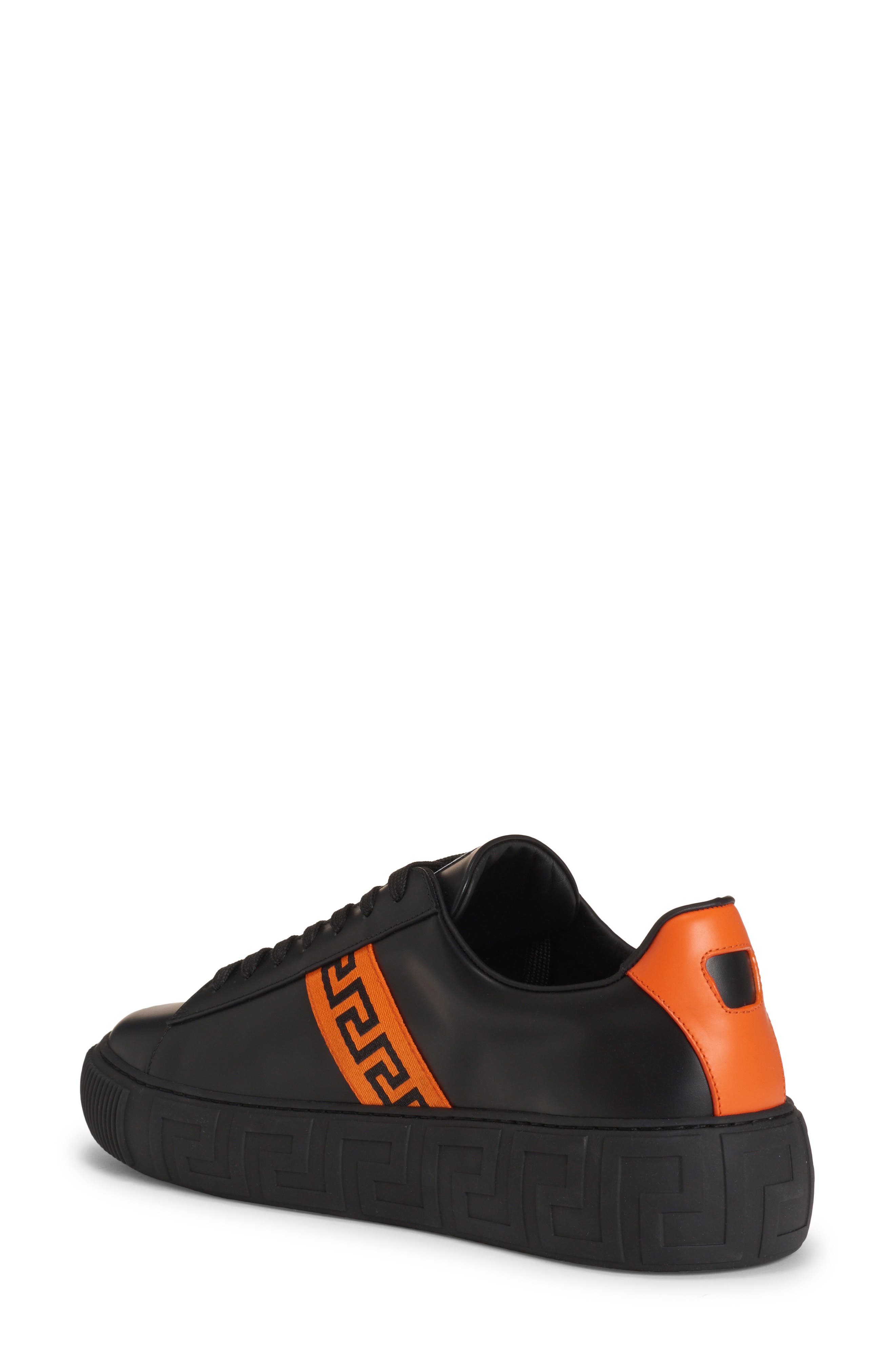 Versace Greca Low Top Sneaker, Alternate, color, 