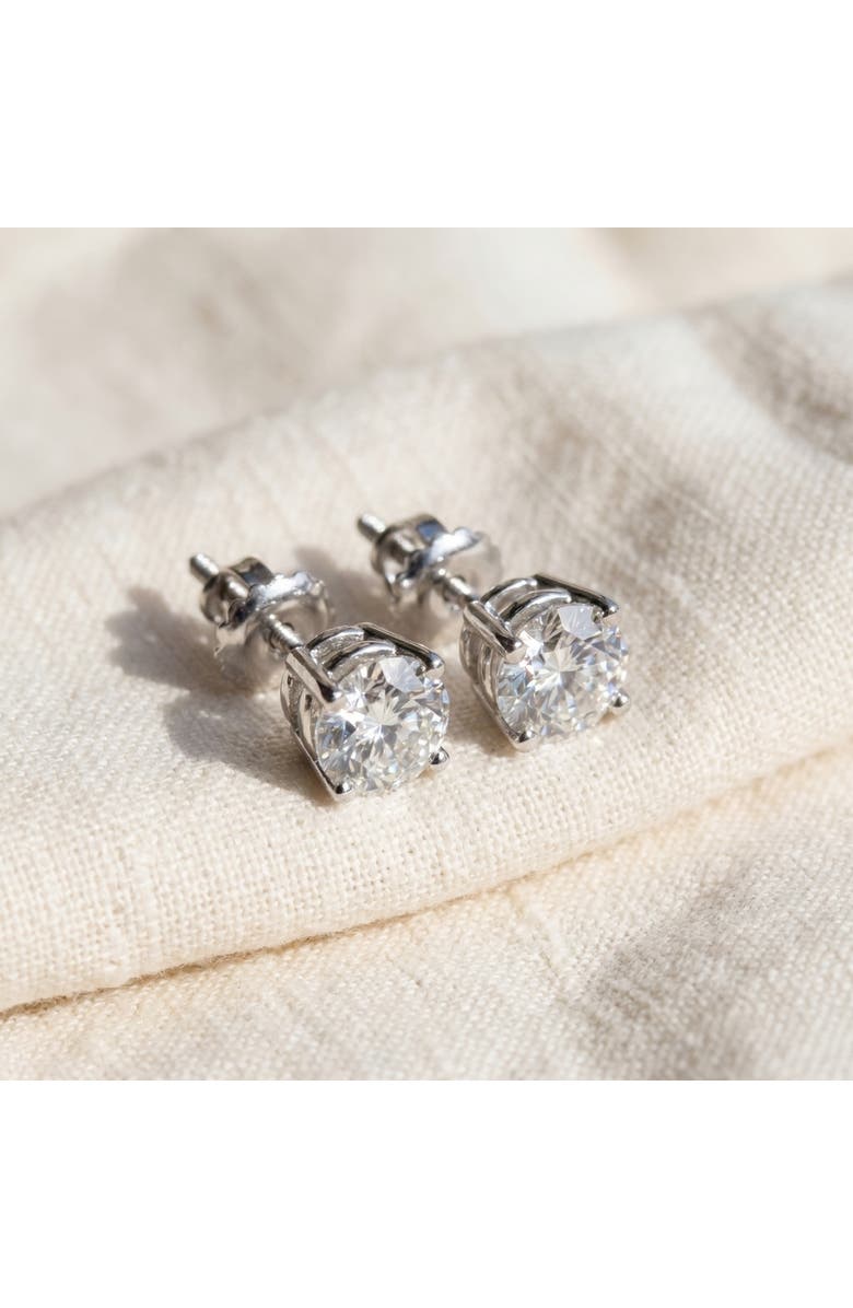 Bliss Diamond Platinum 1 1/2ct Lab Grown Diamond Studs, Alternate, color, 950 Platinum