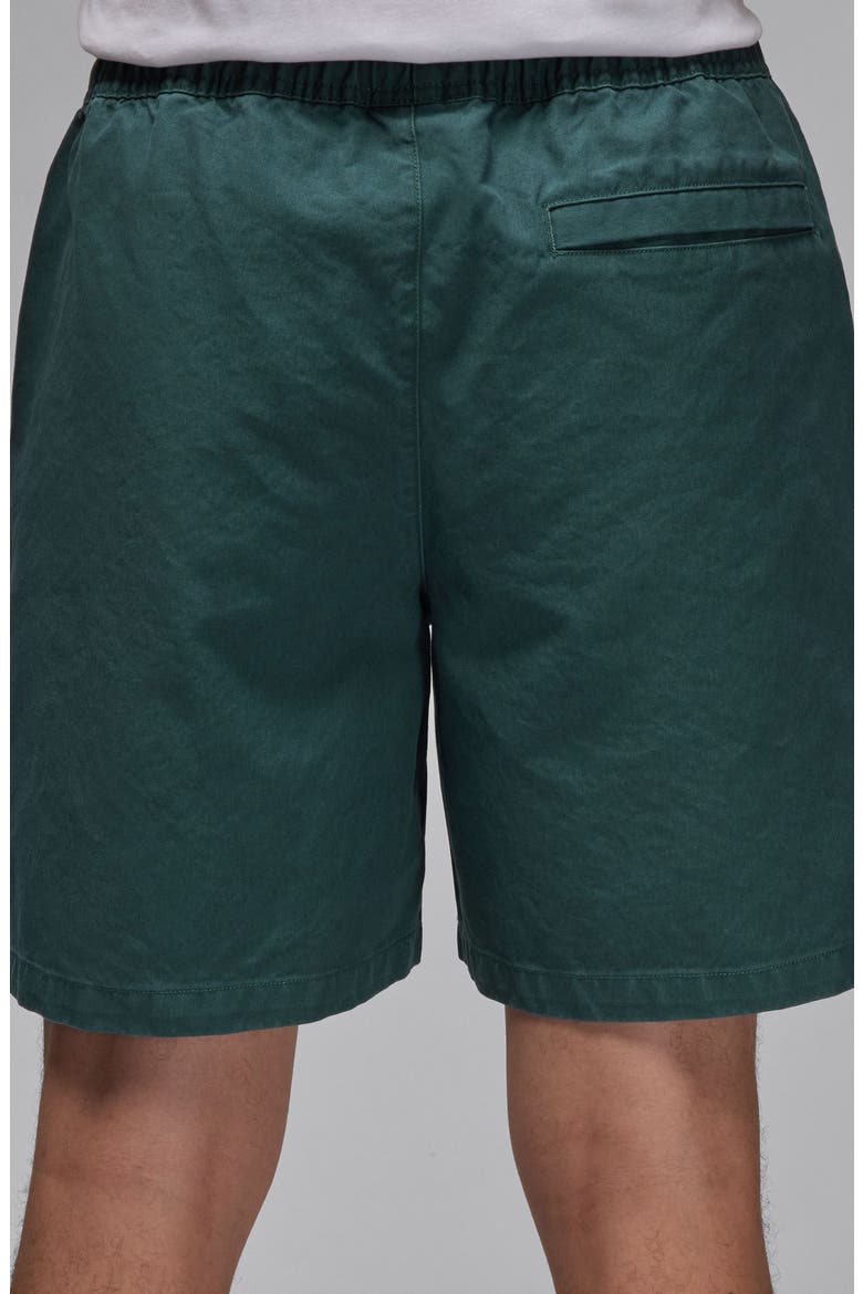 Essentials Woven Shorts, Alternate, color, OXIDIZED GREEN