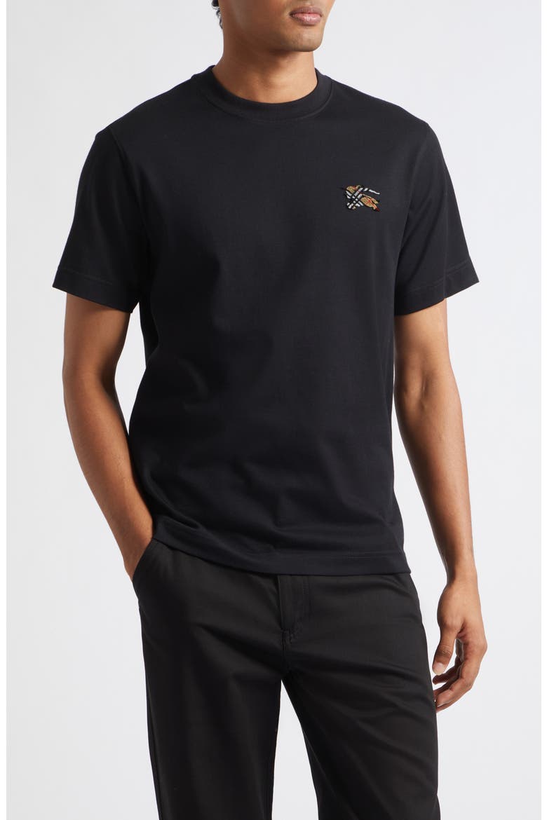 Seth EKD Cotton T-Shirt, Main, color, BLACK