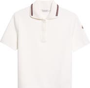Moncler Knit Collar Cotton Polo