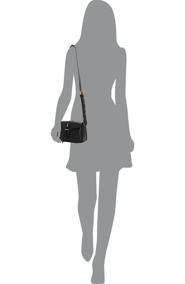 Vince Camuto Maecy Leather Crossbody Bag, Alternate, color,