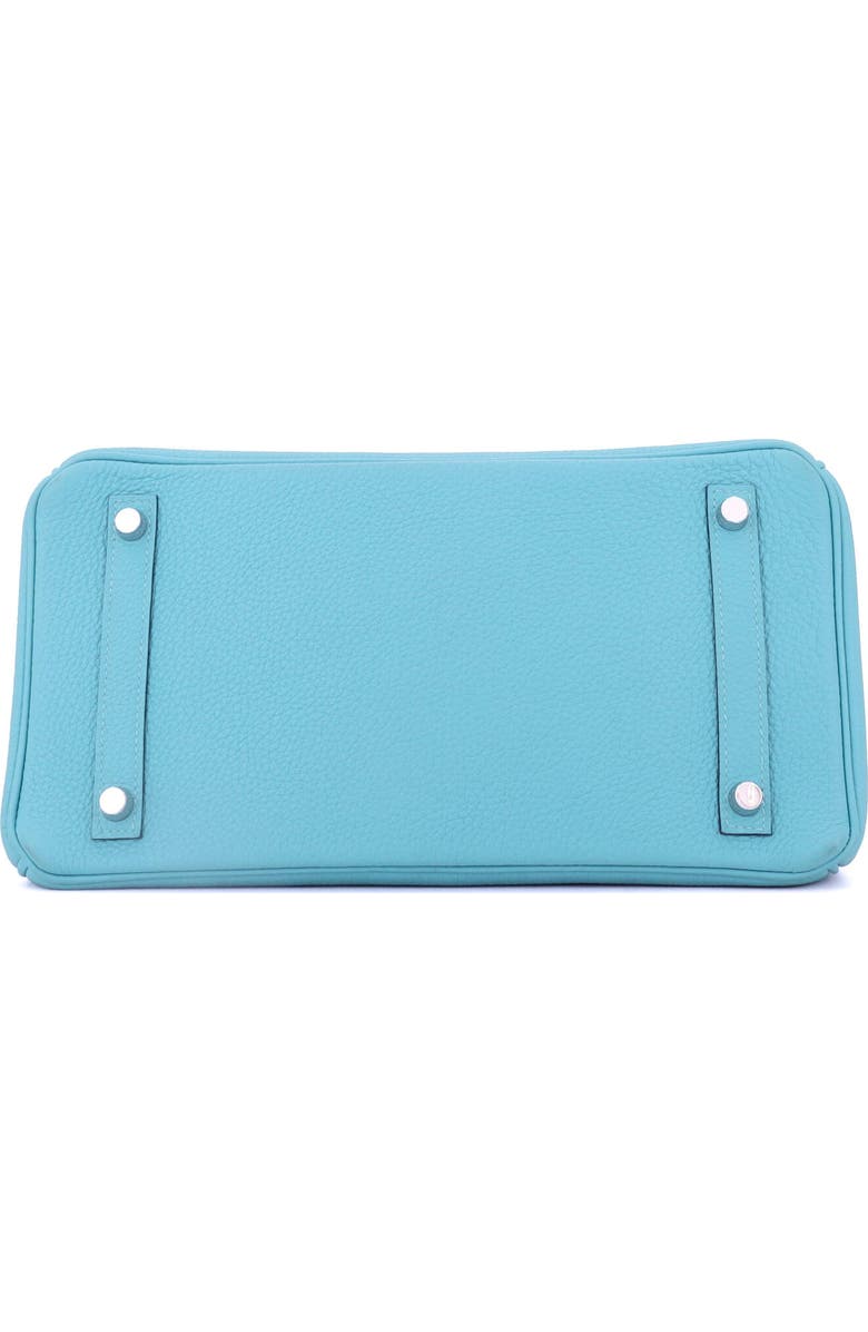 Pre-Owned Hermes Birkin Handbag Blue Togo with Palladium Hardware 30, Alternate, color, Bleu Du Nord