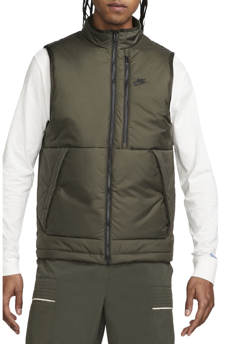 Zip Legacy Vest, Main, color, SEQUOIA/ BLACK