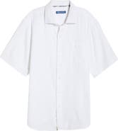 Tommy Bahama Breeze Island Short Sleeve Cotton Jacquard Button-Up Shirt