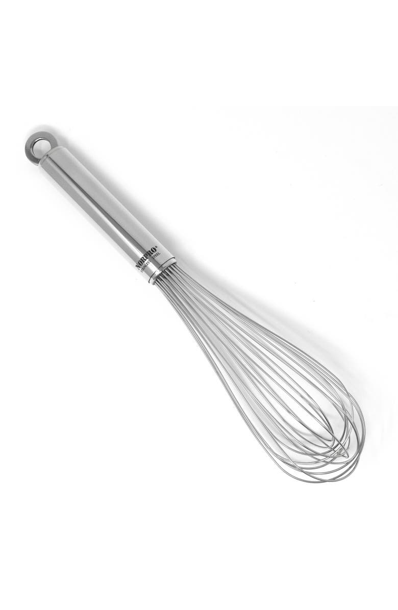 Norpro Krona 11-Inch Stainless Steel Professional Quality Balloon Whisk, Main, color, Silver