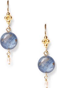 Chan Luu Kyanite Drop Earrings